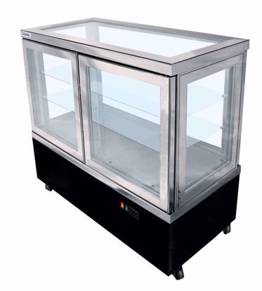 Gebaksvitrine - CIELO 90 NFP 5LE - Tekna - (5 zijden glas)